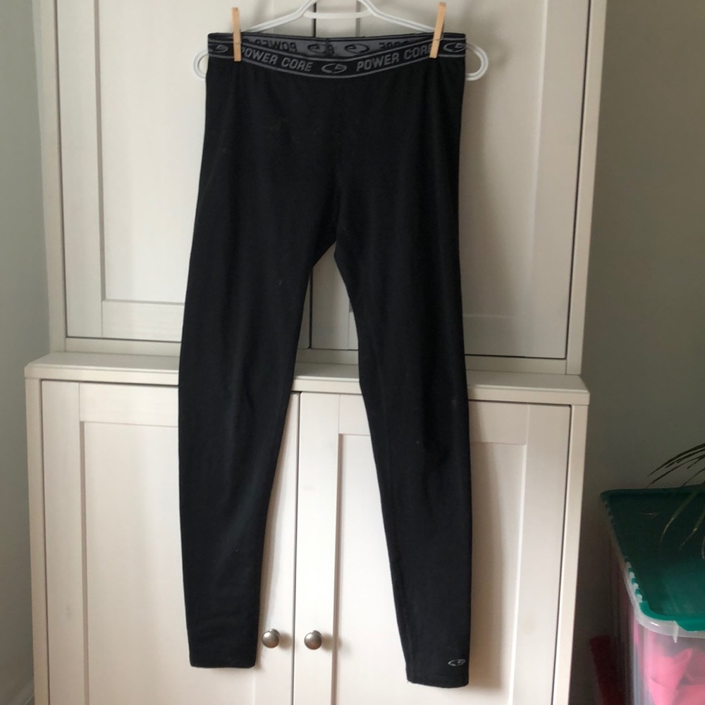 Champion Power Core black lined leggings